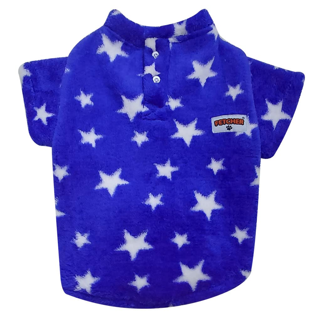 See full amazon price history chart for FETCHER Star Royal Blue Color Flannel Dog Costume Dog Cold Weather Coats Cat Apparel Doggie Clothes Pet High Collar Fleece Sweater Outfit Dog Thickened Warm Flannel Clothes (16" Medium) FETCHER Star Royal Blue Color Flannel Dog Costume Dog Cold Weather Coats Cat Apparel Doggie Clothes Pet High Collar Fleece Sweater Outfit Dog Thickened Warm Flannel Clothes (16" Medium) (B09MM4P37W) Amazon Price History, Amazon Price Tracker