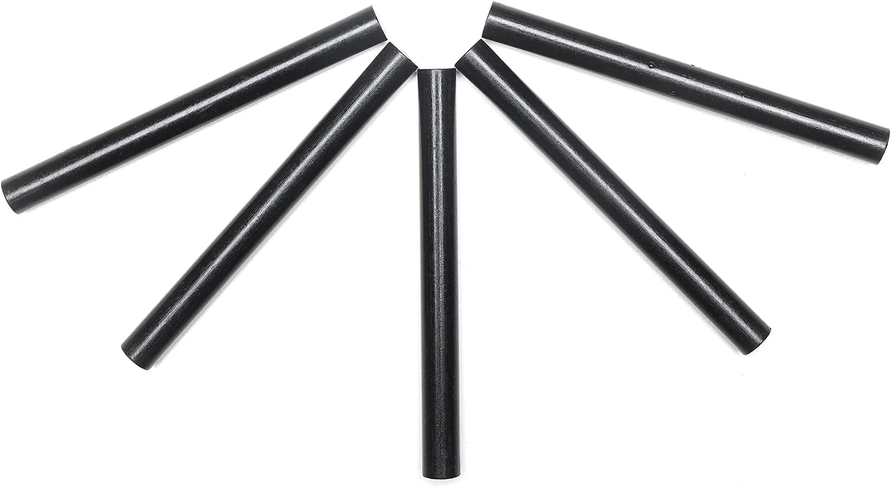 3/8 Inch Thick x 4 Inch Long Ferro Rods Ferrocerium Flint and Steel Magnesium Without Lanyard Hole for DIY Survival Bushcraft Caming Emergency Fire Starter Hiking Fishing (Pack of 5)