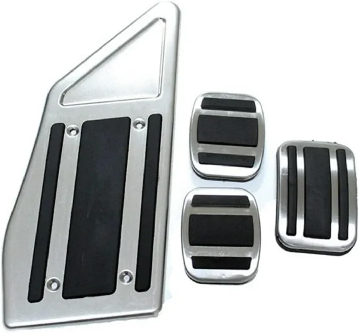 Compatible With LHD Pedal Pad Mats Cover Car Rest Brake Accelerator Fuel Gas Pedal Cover Pad 4008 5008 508L