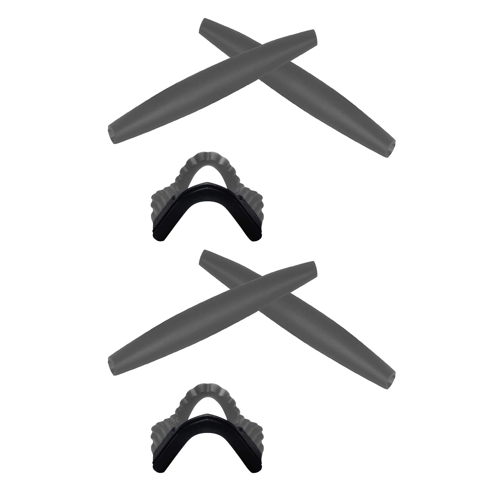 2 Pair Replacement Earsocks &amp; Nosepieces Kits for Oakley M Frame Series - More Options
