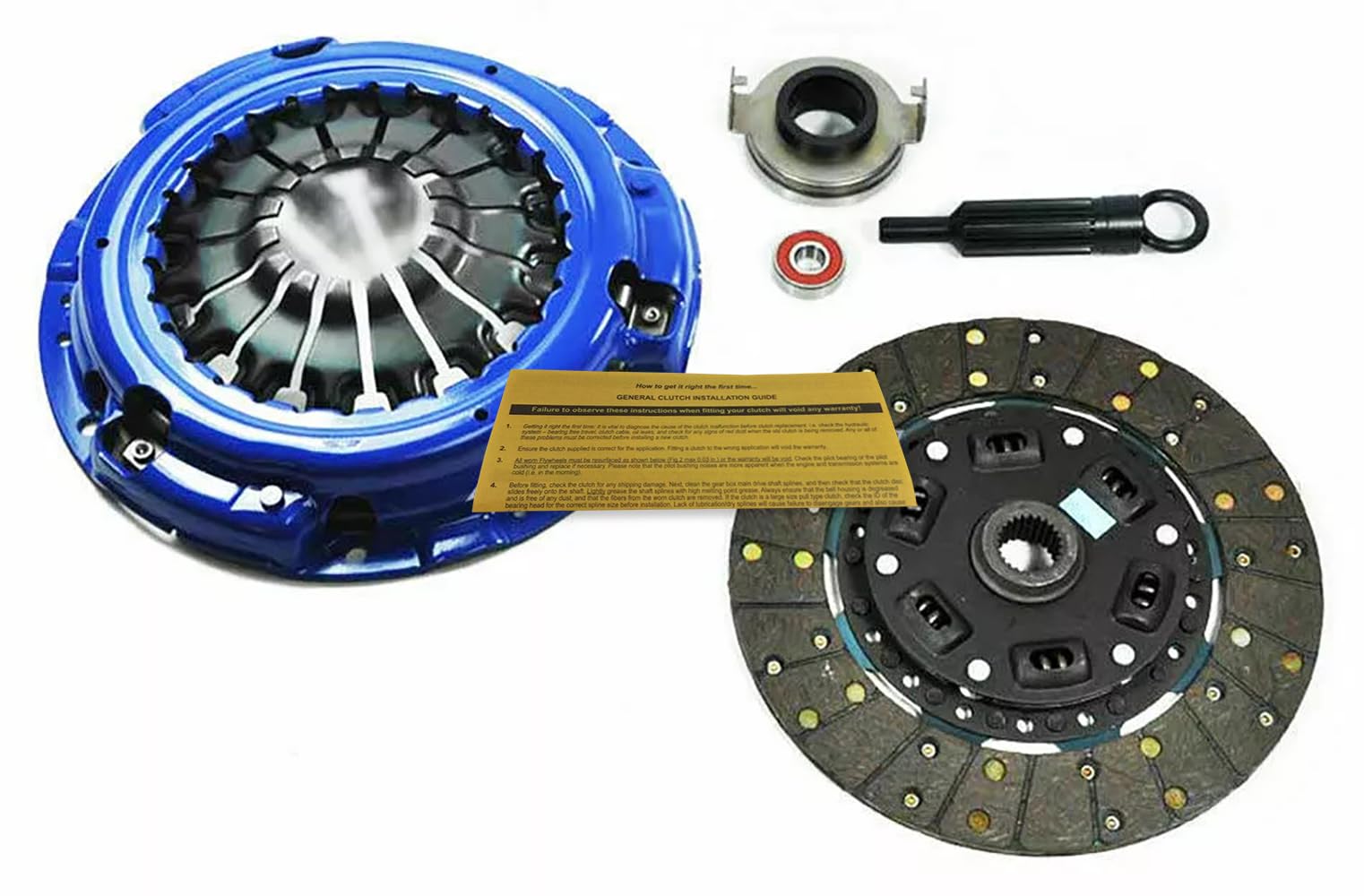 EFT Stage 2 HD Clutch Kit for 2006–2014 SUBARU IMPREZA WRX 2.5L TURBO EJ255 engine 5-SPEED – OEM Replacement for Enhanced Performance & Smooth