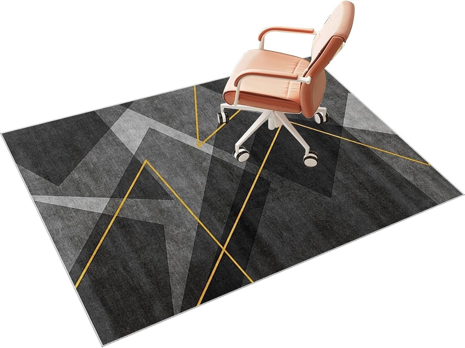 Tapis de Sol Protection Chaise de Bureau Sol Dur, Color-1595a, 140 x 150 cm