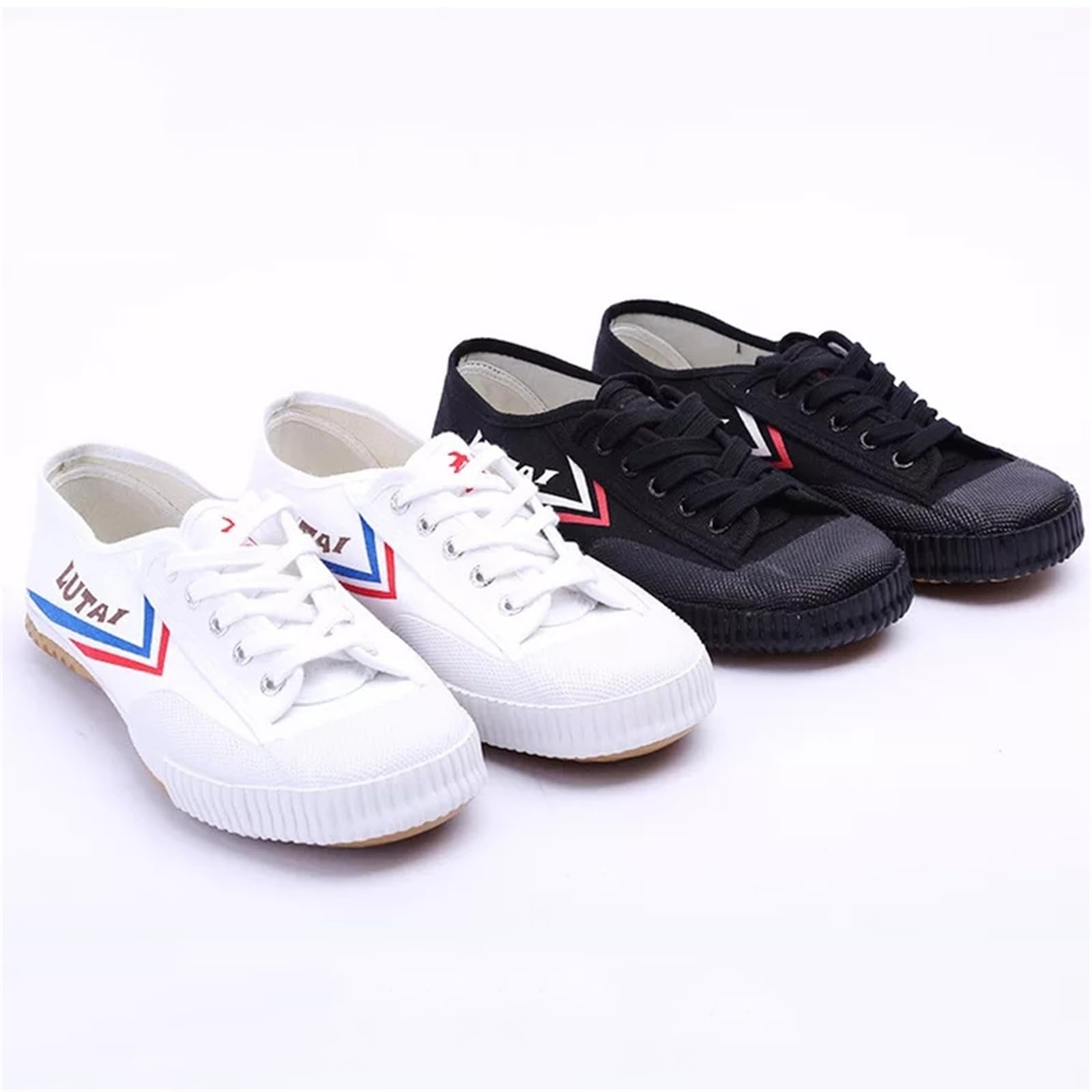 Zapatos De Artes Marciales, Hombres Mujeres Zapatillas De Deporte Descalzas Lona Tai Chi Kung Fu Zapatos para Correr