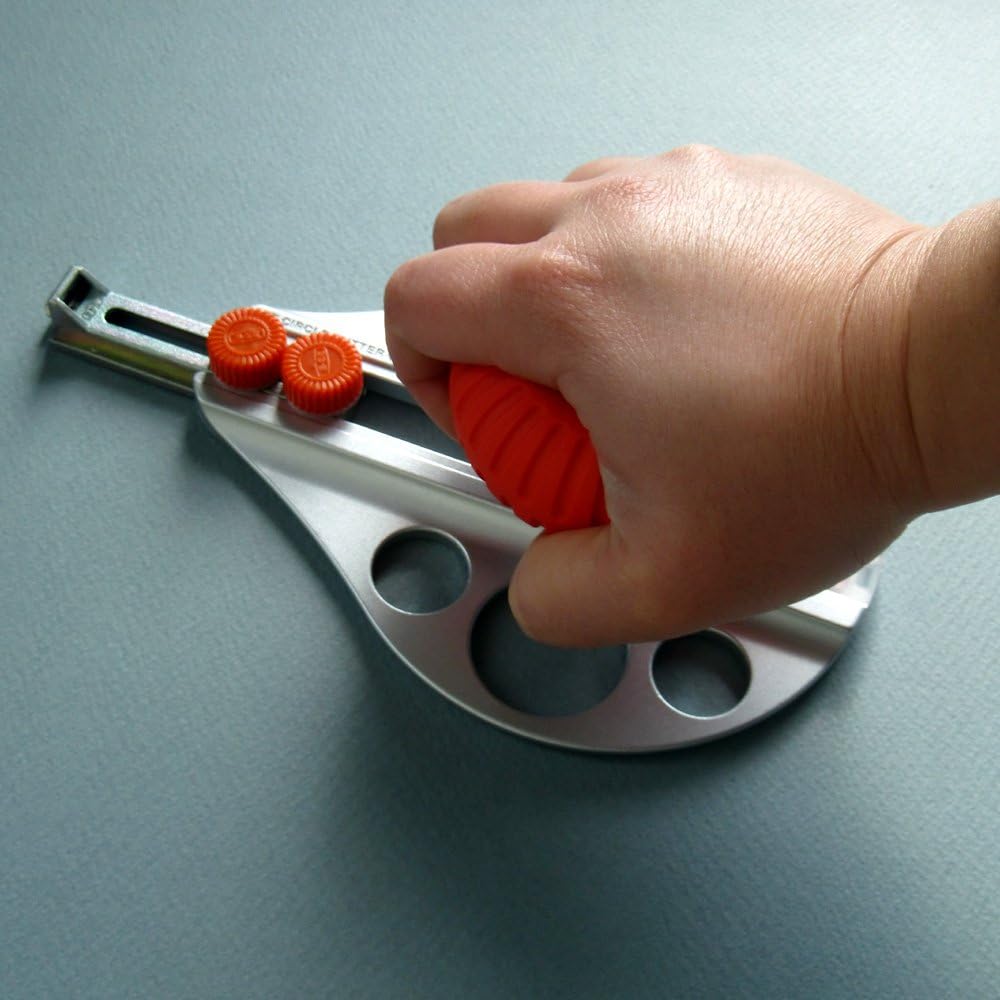 Cheapest 🛒 NT Cutter Aluminum Die-Cast Body Heavy-Duty Circle Cutter, 1-3/16 Inches 10-1/4 Inches Diameter, 1 Cutter (C-3000GP)