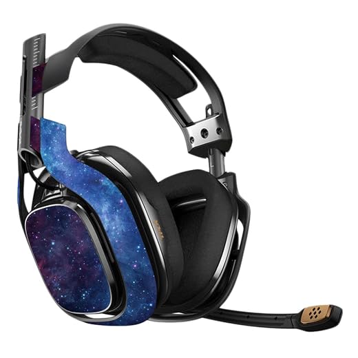 MightySkins Skin Compatible with Astro A40 3rd Generation Gaming Headset - Nebula Protective, Durable, and Unique Vinyl Decal wrap Cover Easy to Apply, Remove, and Change Styles Made in The USA