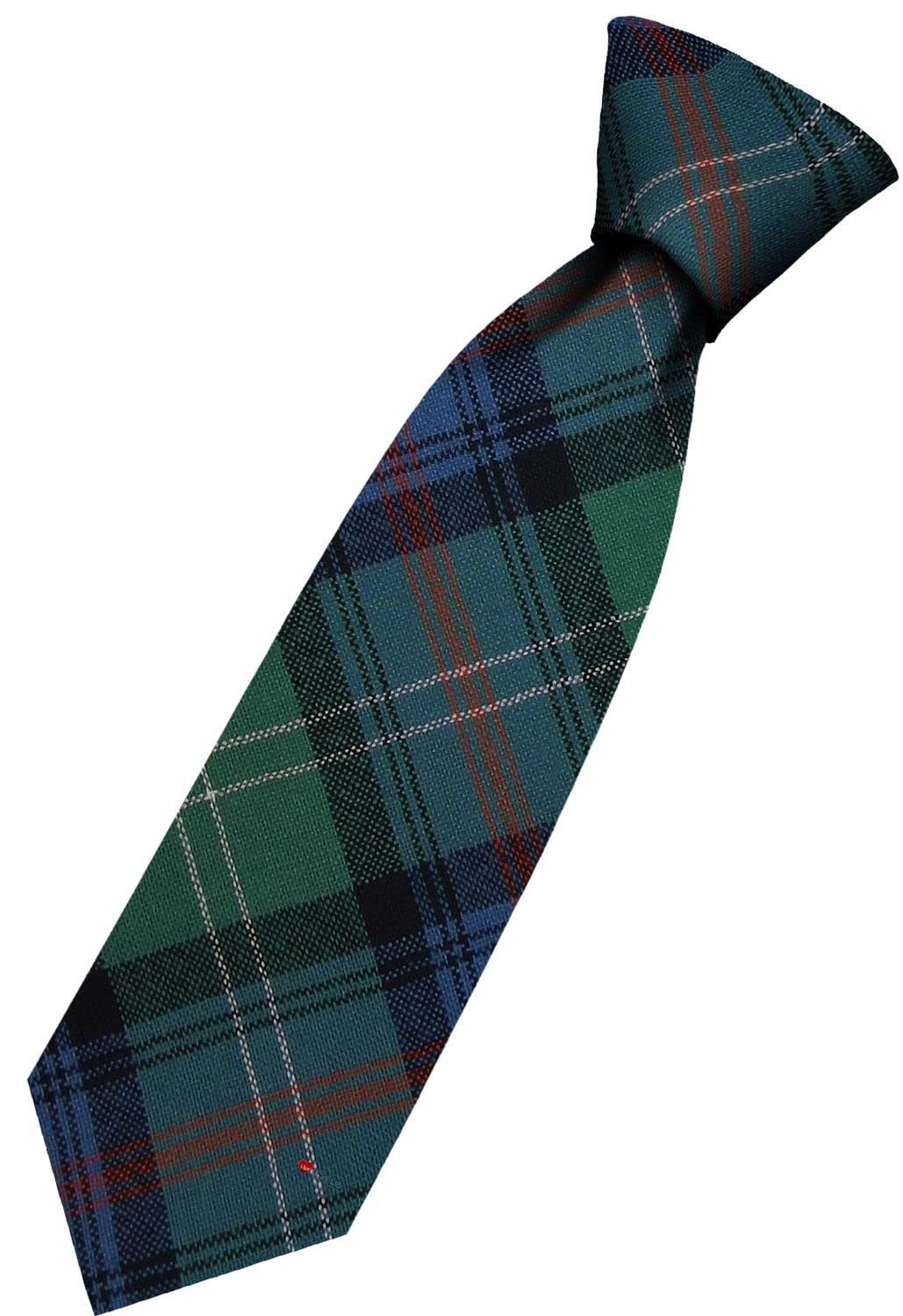 I LUV LTD Men Wool Tie Woven And Hand Made in Scotland in Sutherland Old Ancient Tartan Scottish Clan Mens Ties