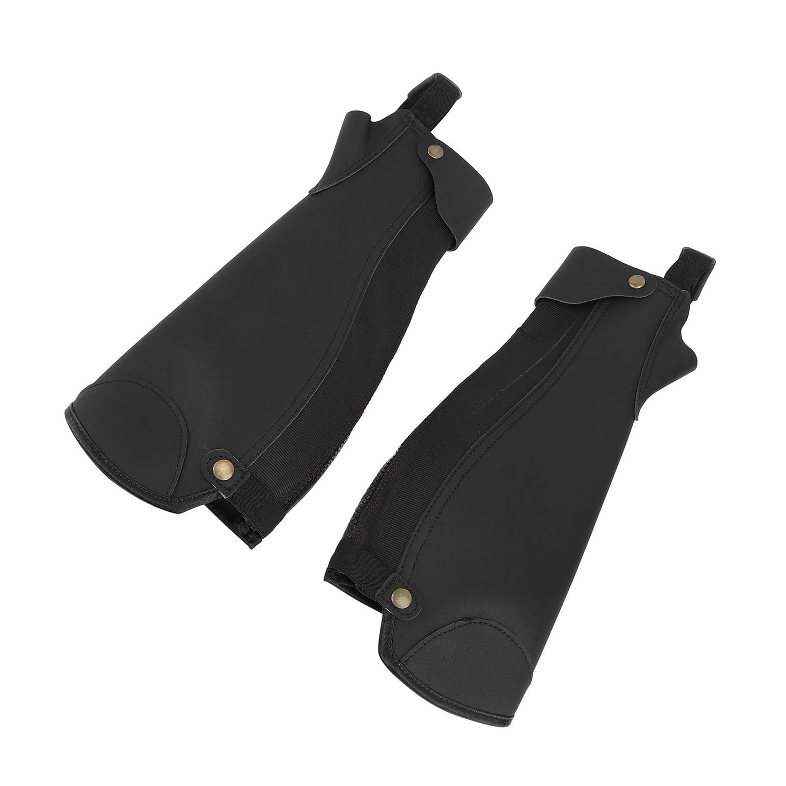 Reiten Half Chaps Gamaschen for den Reitsport, halb atmungsaktiv, weich, stoßdämpfend, for Reiten, aus Mikrofaser, 1 Paar for Erwachsene