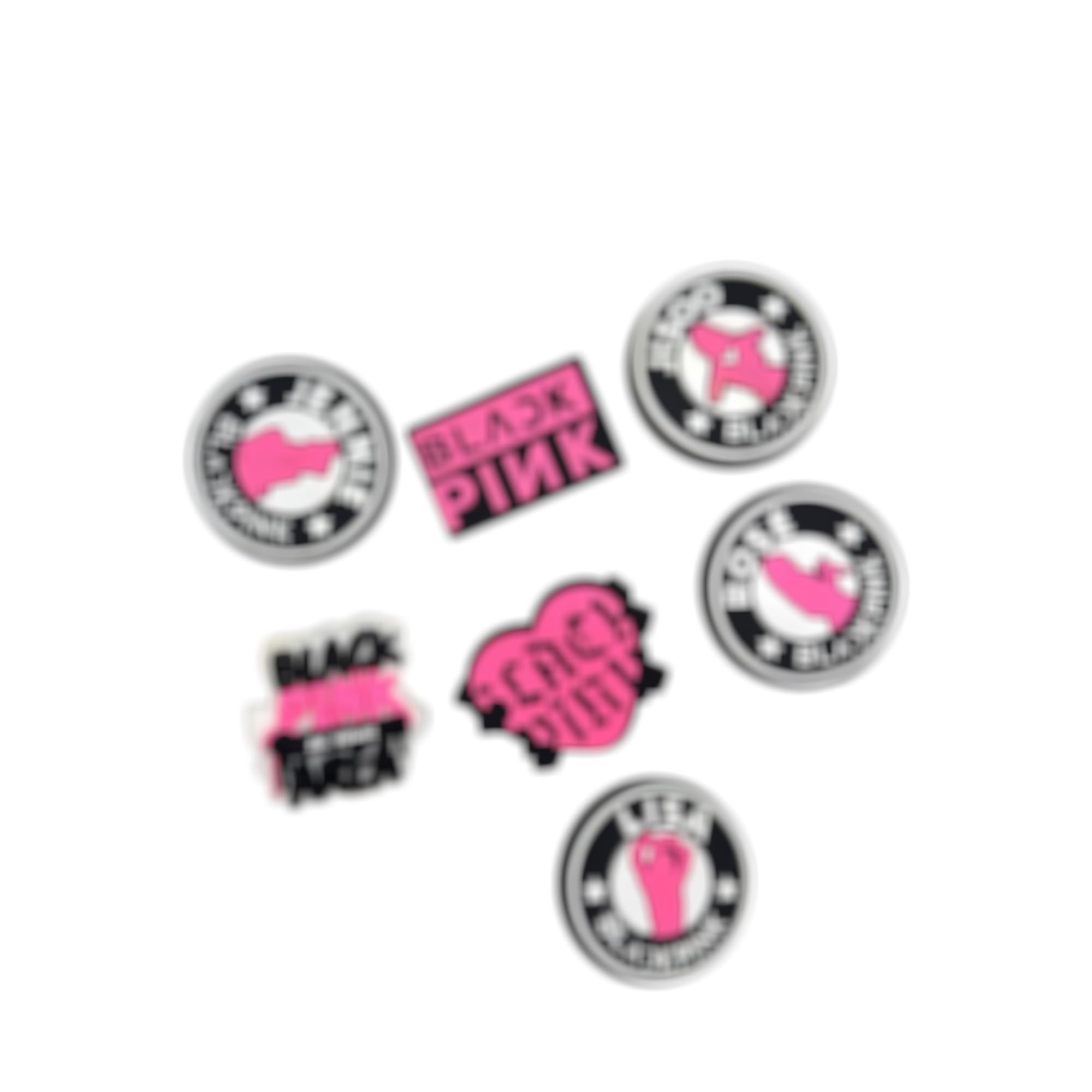 Korean K-Pop BlackPink BTS Shoe Charms for Crocs | Customize with Colorful K-Pop BlackPink Blinks BTS Army Fans Charms for Crocs