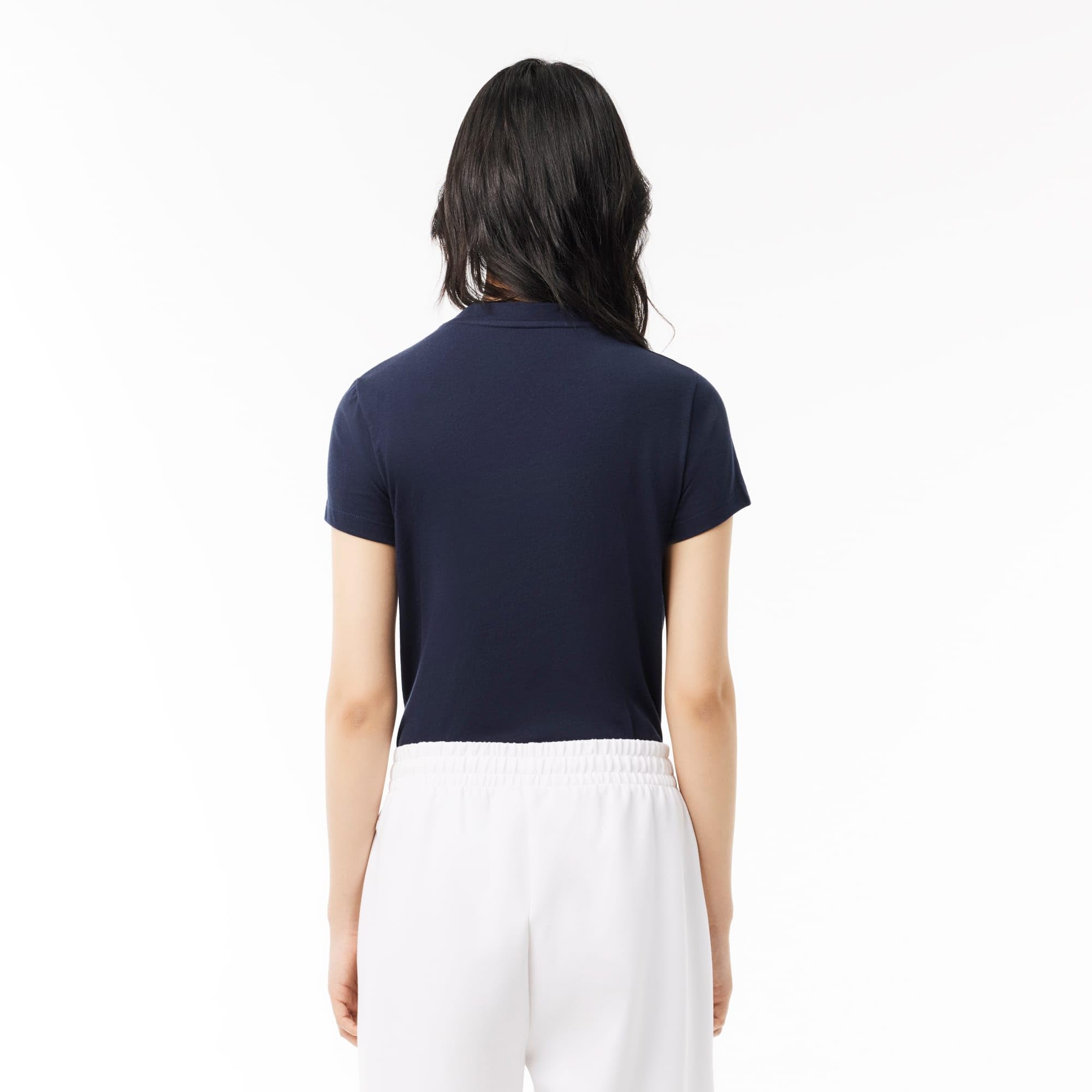 Lacoste Tf9246 Camiseta y Cuello Turtle Mujer (Pack de 1)
