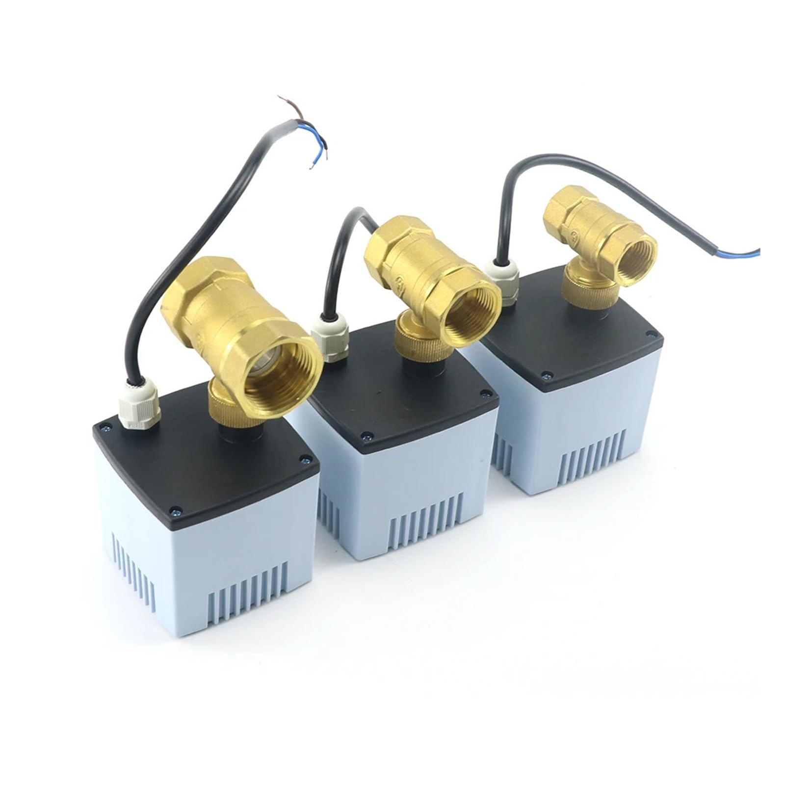 Valvola a Sfera a 2 Vie Valvola a Sfera motorizzata elettrica in Ottone IP67 Impermeabile da 1/2" 3/4" 1" 1-1/4" 220VAC DC12V 3 Fili 2 Controlli 2 Vie DN15/DN20/DN25/DN40(1-1/4",DC12V-24V)