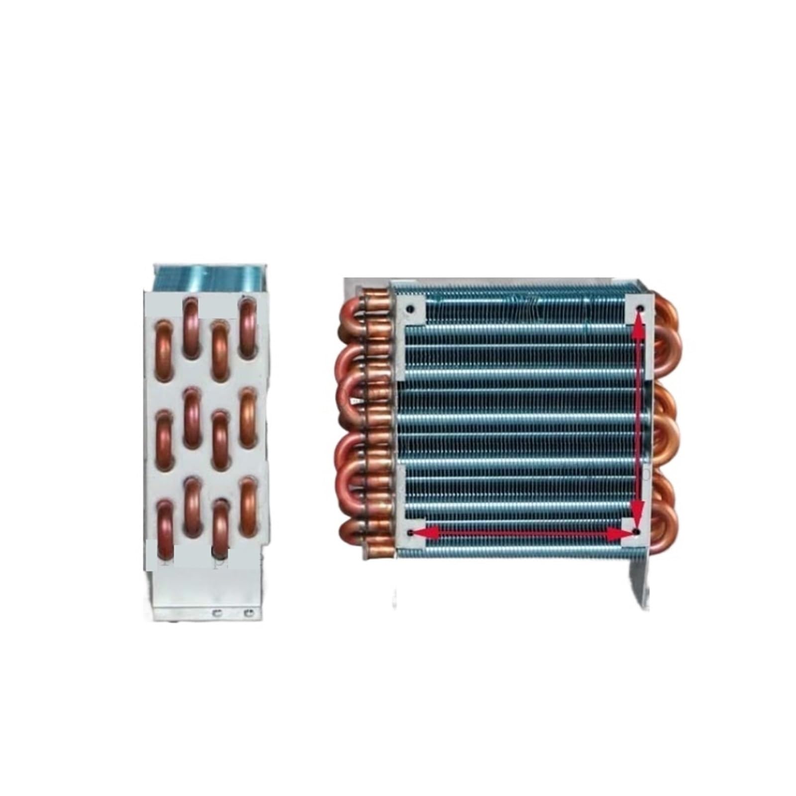 Mini radiatore raffreddato ad aria a condensatore in miniatura