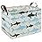 HIYAGON Baby Kids Storage Basket Shark Gift Basket Empty Boys Toy Storage Bin Organizer Box Rectangular Room Decor for Home,Books(Blue Shark)