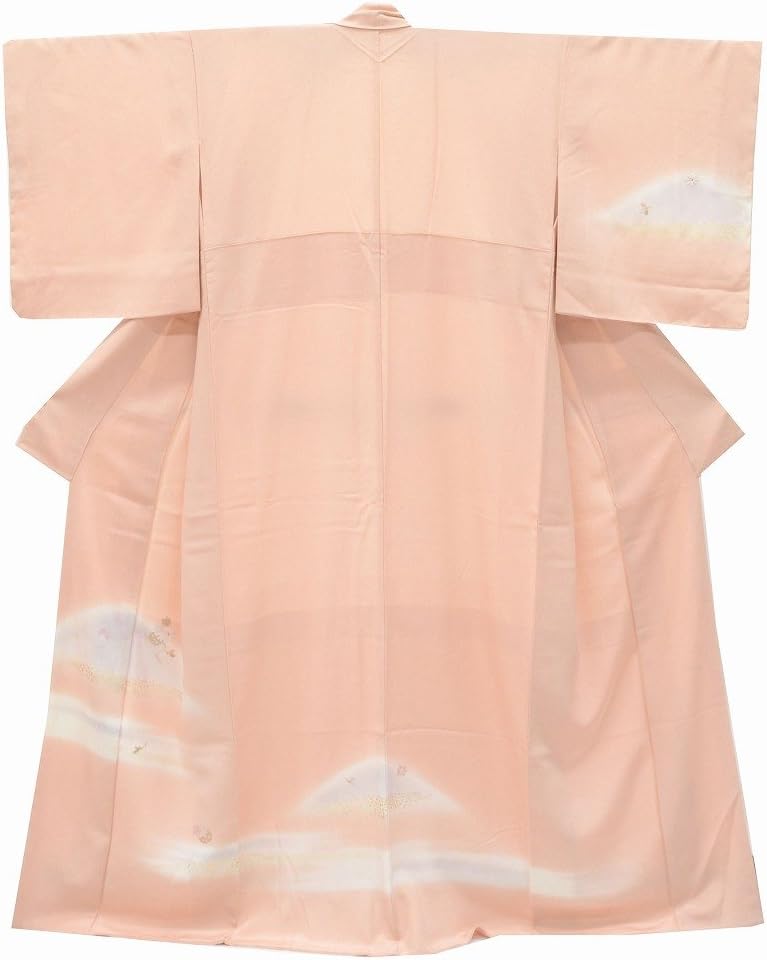 506ag65◎七五三 七歳 女児 セミアンティーク 着物&丸帯&長襦袢