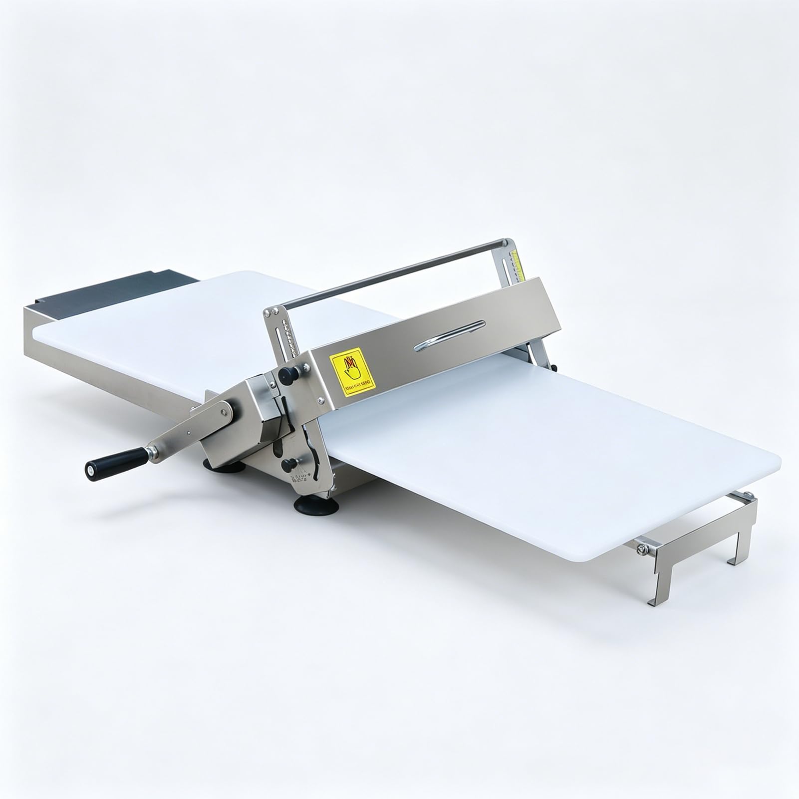 MáQuina de Laminado de Masa Manual, MáQuina de PasteleríA con Espesor Ajustable de 0-25 Mm, Para Croissants, Pizza y Pasta, PanaderíA Profesional y so DoméStico Para Pasta, Empanadas, pan y Pasteler