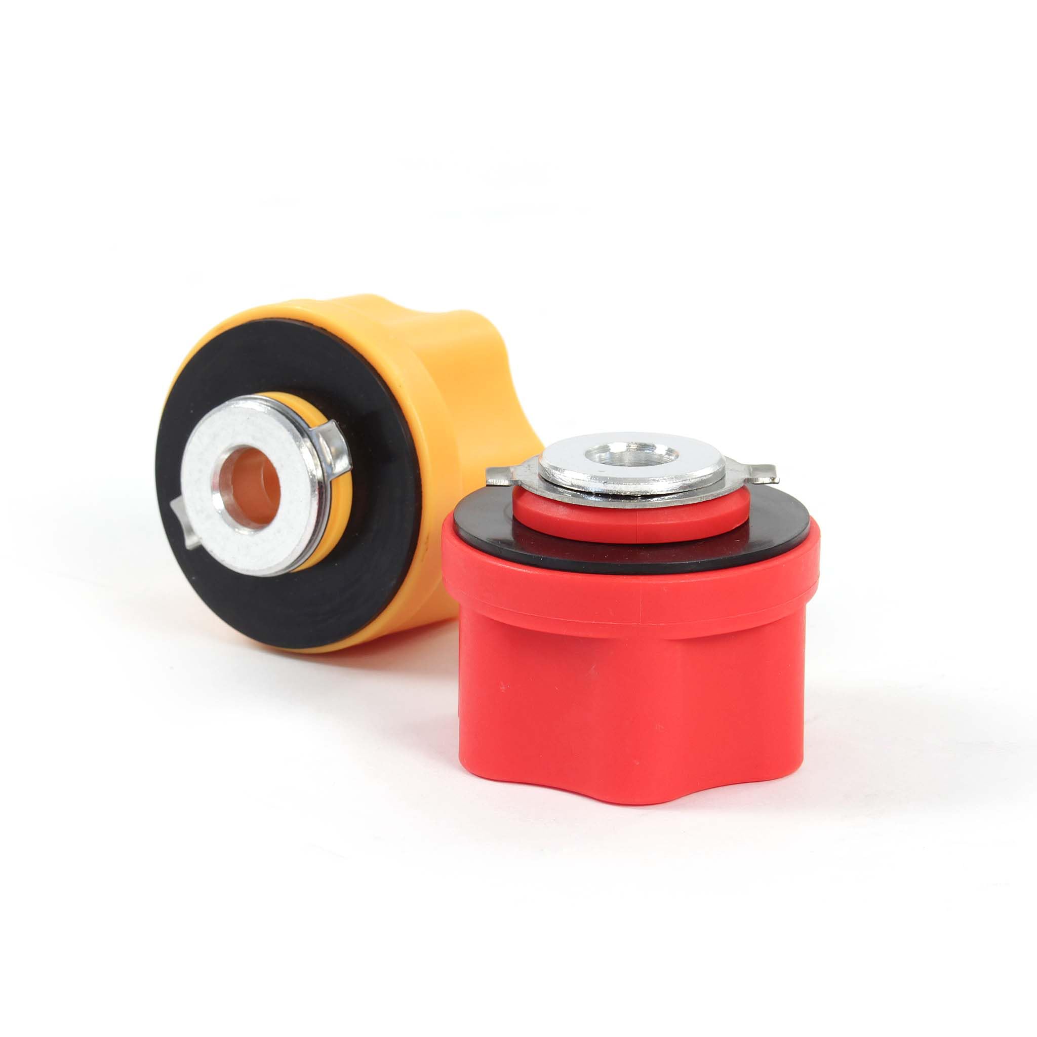 XPOtool Kit de Trémie de remplissage d’huile 8 pièces - avec Entonnoir, Bras rallonge et 6 adaptateurs M32, M35, M37, M42, 2 avec baïonnette - Remplissage moteur automobile