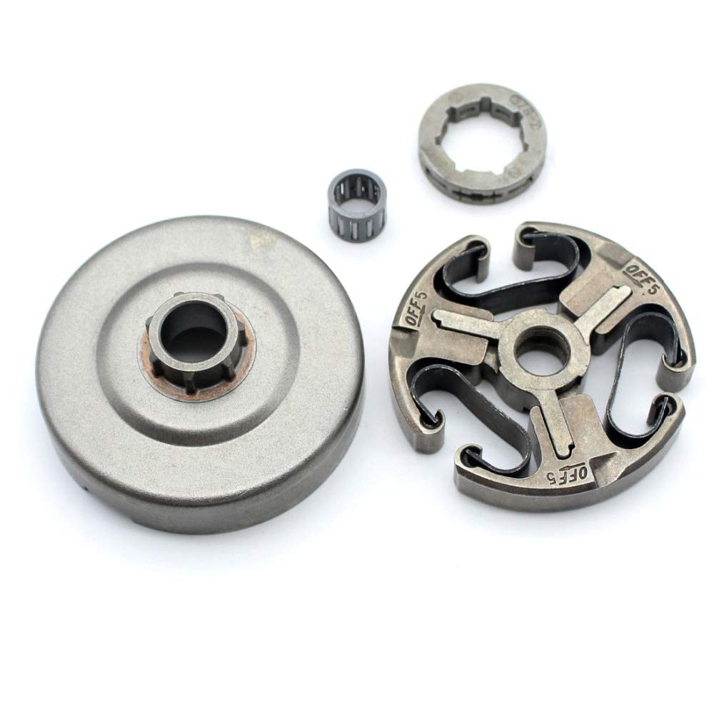 Tambor de Embrague con Kit de piñón de llanta de 3/8 "-7T for H 362 365 371 372 372XP 570 575 Reemplazo de Motosierra 503744401 Parte