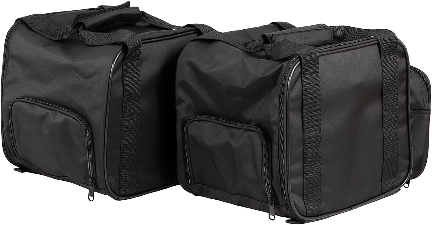 SHMTOOL Black Saddlebags Trunk Liner Bag Organizer Luggage