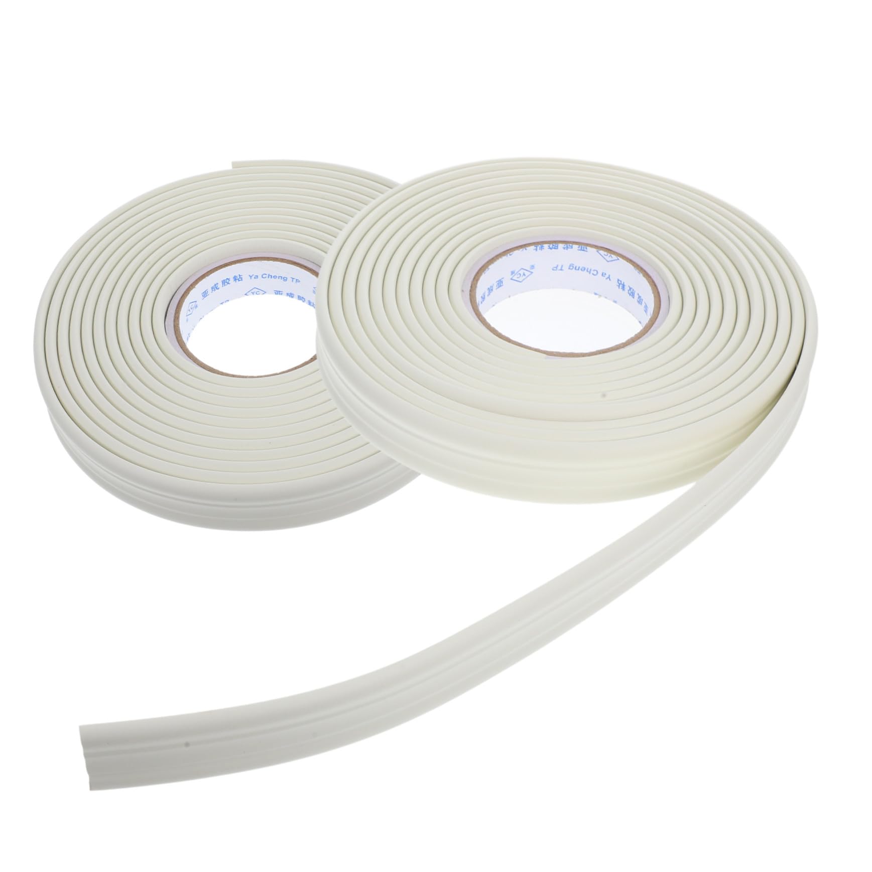 Moulure adhésive flexible étanche pour plinthes et murs de salon