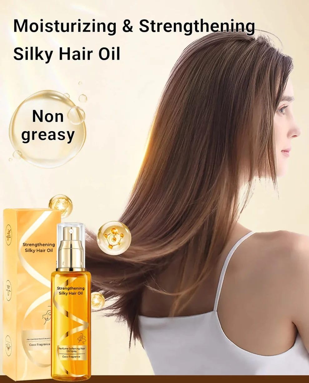 RutviRoshan Perfumed Hair Care Essential Oil Spray Repair Dry & Frizzy Hair 2