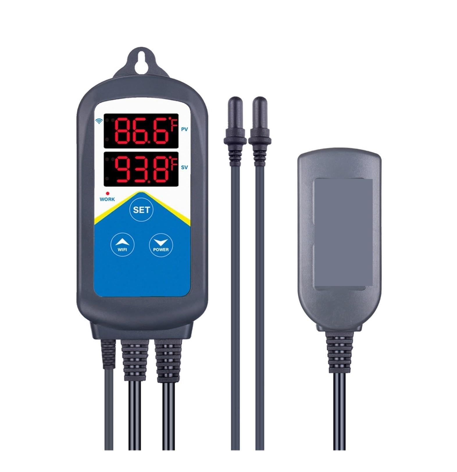 ITC-306A Aquarium Temperature Controller Thermometer APP Notification, for Fish Tank Water Terrarium