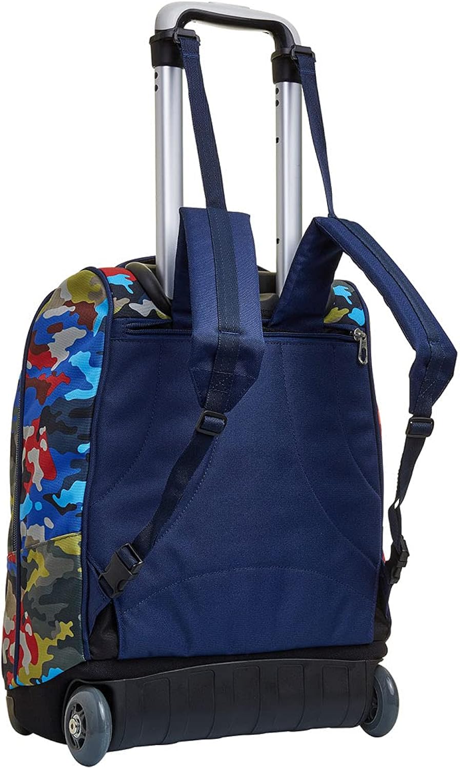 Seven Trolley Scuola, Camo Stains, Multicolore Camouflage, 2in 1 con Spallacci Uso Zaino con Cross-Over System, Scuola Viaggio, Bambini e Ragazzi Seven Trolley Scuola, Camo Stains, Multicolore Camouflage, 2in 1 con Spallacci Uso Zaino con Cross-Over System, Scuola Viaggio, Bambini e Ragazzi