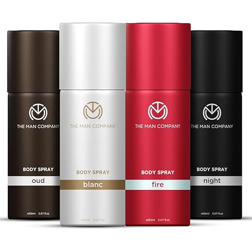 The Man Co Deo Set 150ml Pack of 4 - Blanc Fire Night