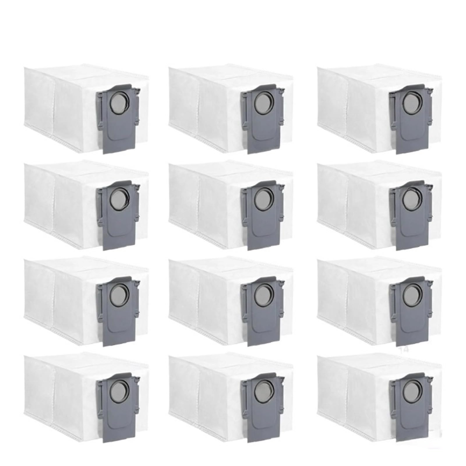 OUNCU Assembly Dust Bag,Compatible For Roborock Qrevo Master/Qrevo Slim / S8 MaxV Ultra / S8 Max Ultra Vacuum Cleaner Parts(12 Pcs)