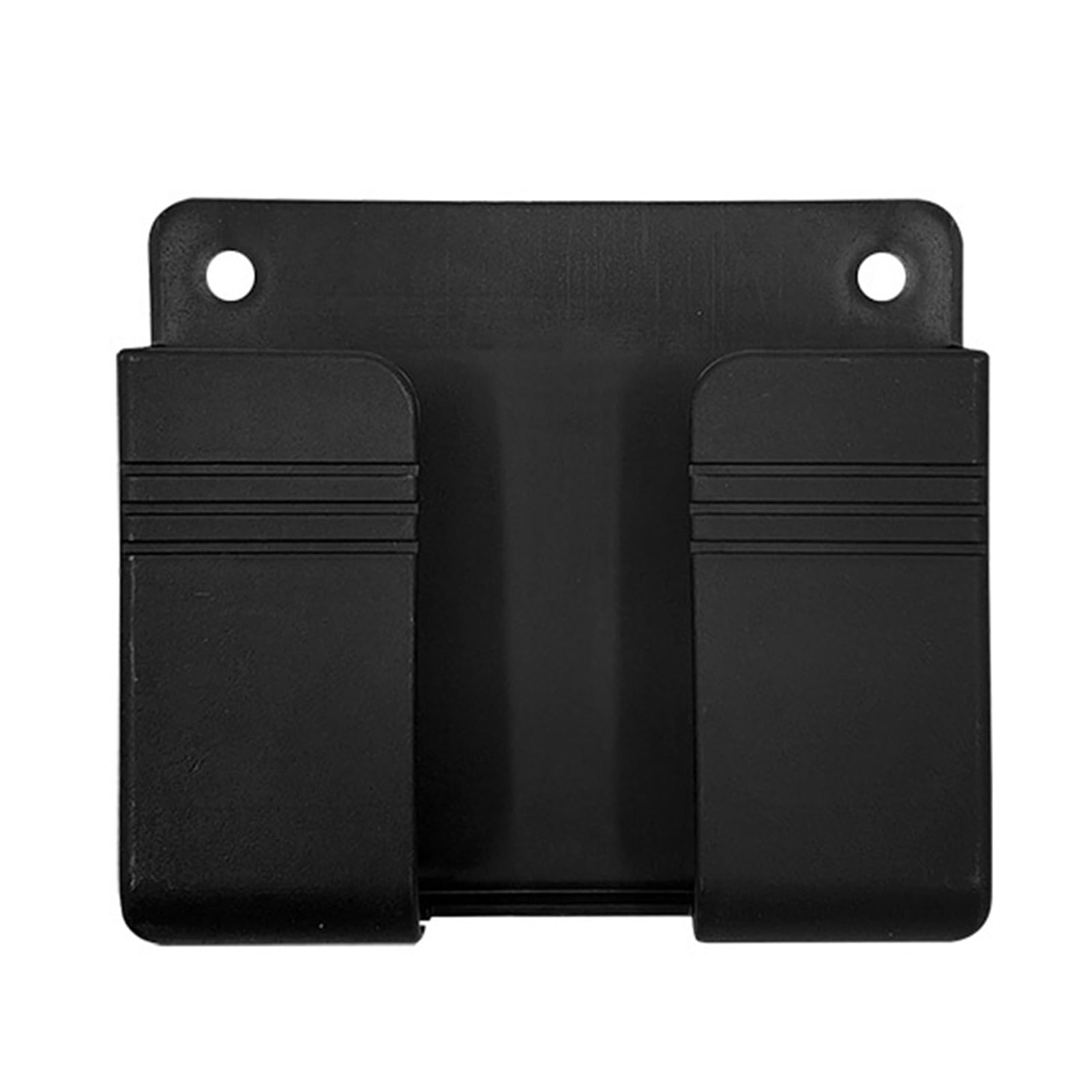 Lot De 4 Supports Muraux Pour Téléphone - Adhésif 3M, Passage Câble, 9,9x8,7 Cm, Noir