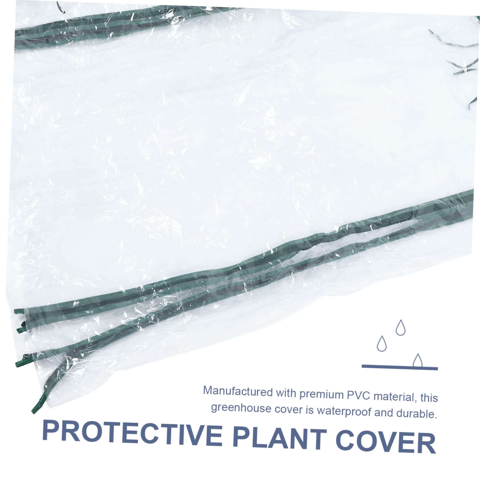 1pezzi Telo per Serra Copertura Protettiva per Piante Design e Resistente Facile da Conservare e Riutilizzare Adatto per Giardini e Terrazzi