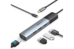 USB C Hub for Mac - MOKiN 5-in-1 Powerhouse