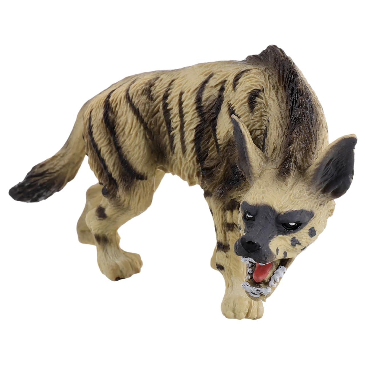 NOLITOY Realistic Hyena Model Toy for Kids Educational Wildlife Simulation Animal Figure Collectible Wild Animal Toy Ideal for Boys And Girls Learning And Home Decor