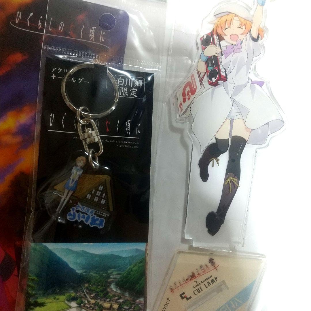 Amazon.co.jp: ひぐらしのなく頃に 竜宮レナ アクリルスタンド 缶