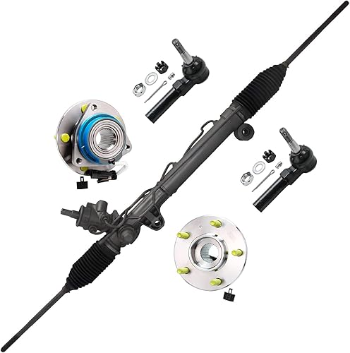 Miniatura 10 de Detroit Axle - Kit de cubos de rodamiento de rueda delantera de 6 piezas para Dodge Dart 2013-2016, Chrysler 200 2015-2017, 2 cojinetes de rueda