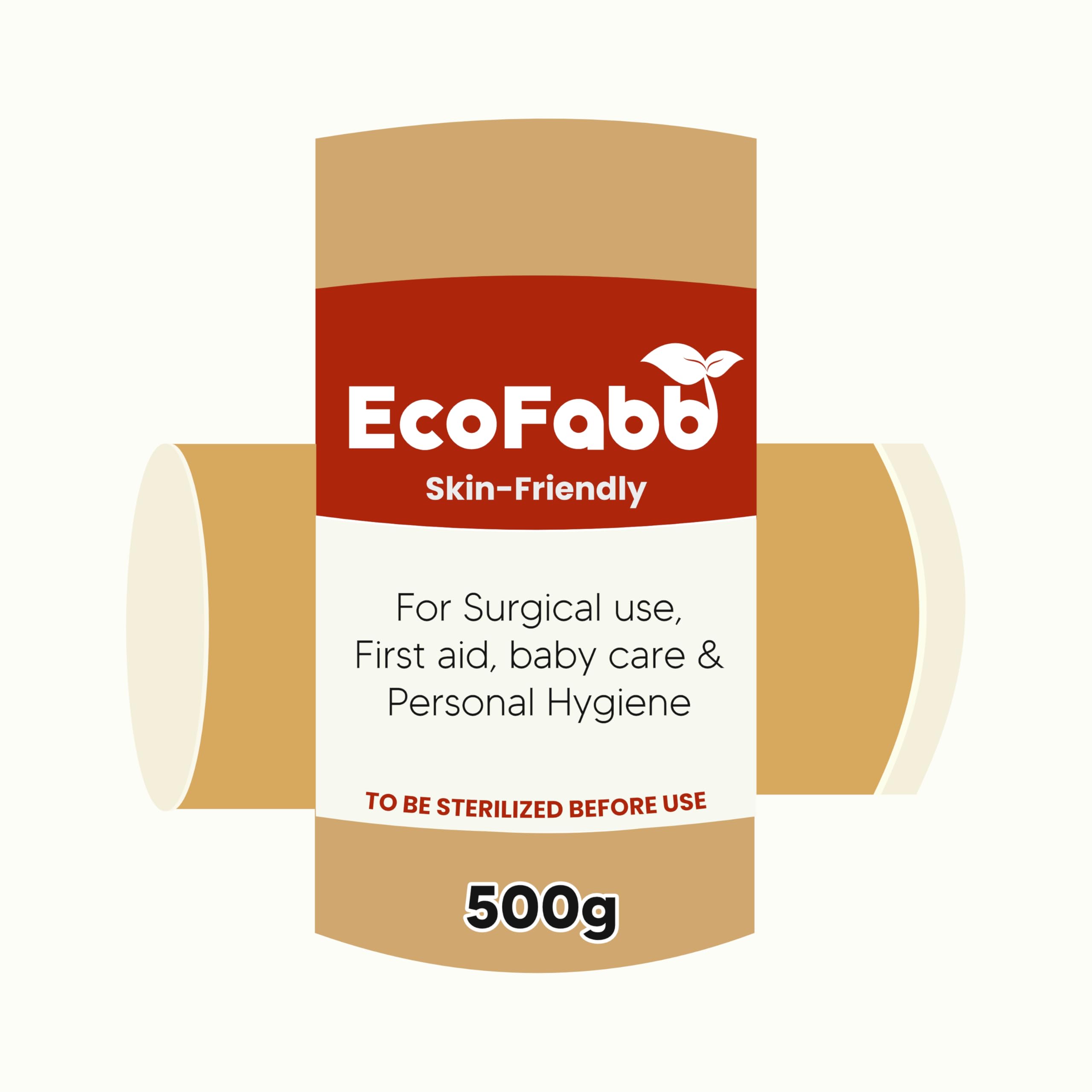 Cotton Roll Pure Quality for Baby care | Cometic & Skincare Use | Soft Cotton for Cleaning Wound's | Art & Craft's | Medical Use (G.Wt 500 gm)-image-33
