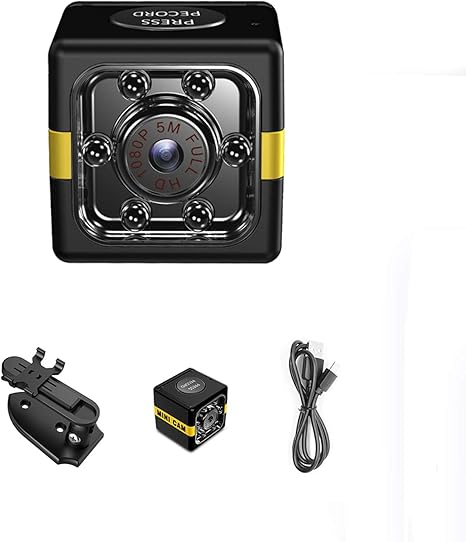 Amazon Co Jp 小型カメラ スパイカメラ 小型 Oucam 1080p 高画質 動体検知 赤外線暗視 長時間録画 録音 電池式 屋外 屋内用 超小型隠しカメラ 小型ビデオカメラ 日本語取扱書付き 家電 カメラ