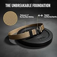 Vista 2 de KingMoore Cinturón táctico para hombre, correa resistente, ajustable, estilo militar, cinturones de nailon