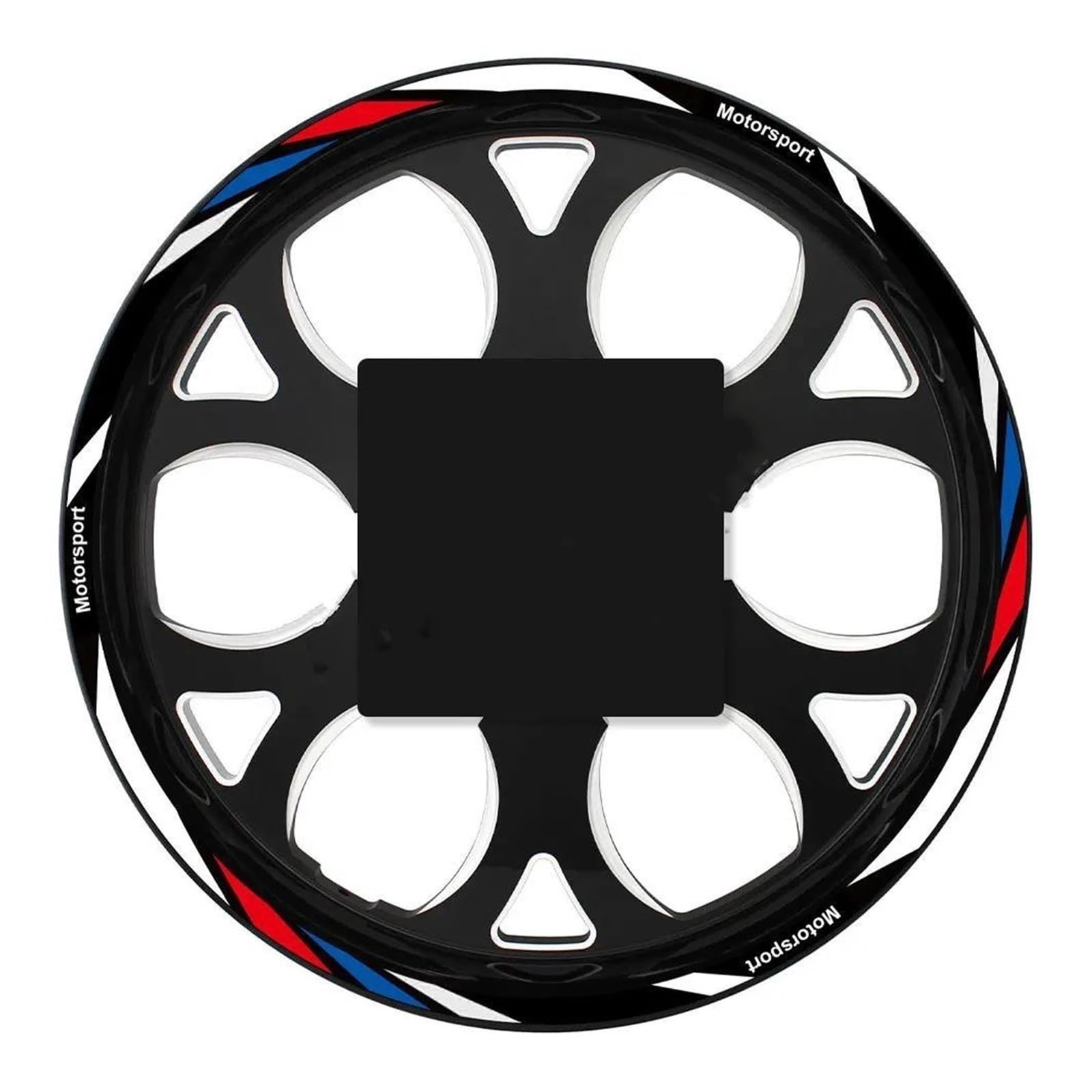 Motorcycle Wheel Stickers Night Reflective Decorative Rim for F900R F800R F900XR S1000RR S1000R S1000XR R1200R R1250RS(Style 12)