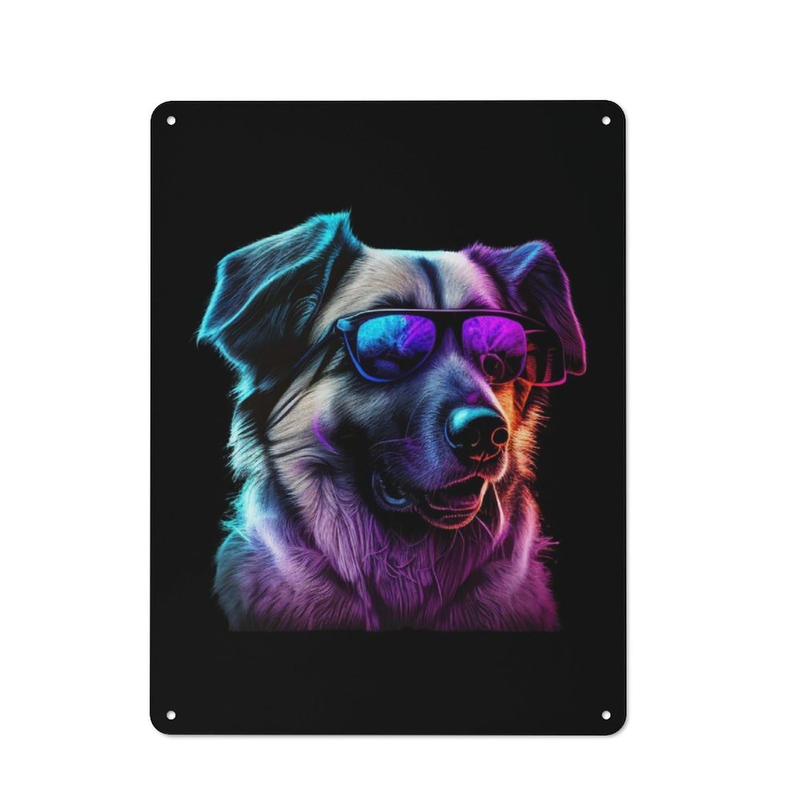 Junmoney Anatolian Shepherd Dog Metal Sign 40X30cm With For Hallway Wall, Rustic Decor, Housewarming Present For People Styling Hallway