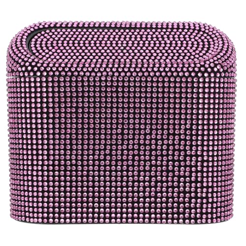 Cubo de basura para coche y zonas de trabajo accesorio portátil rosa