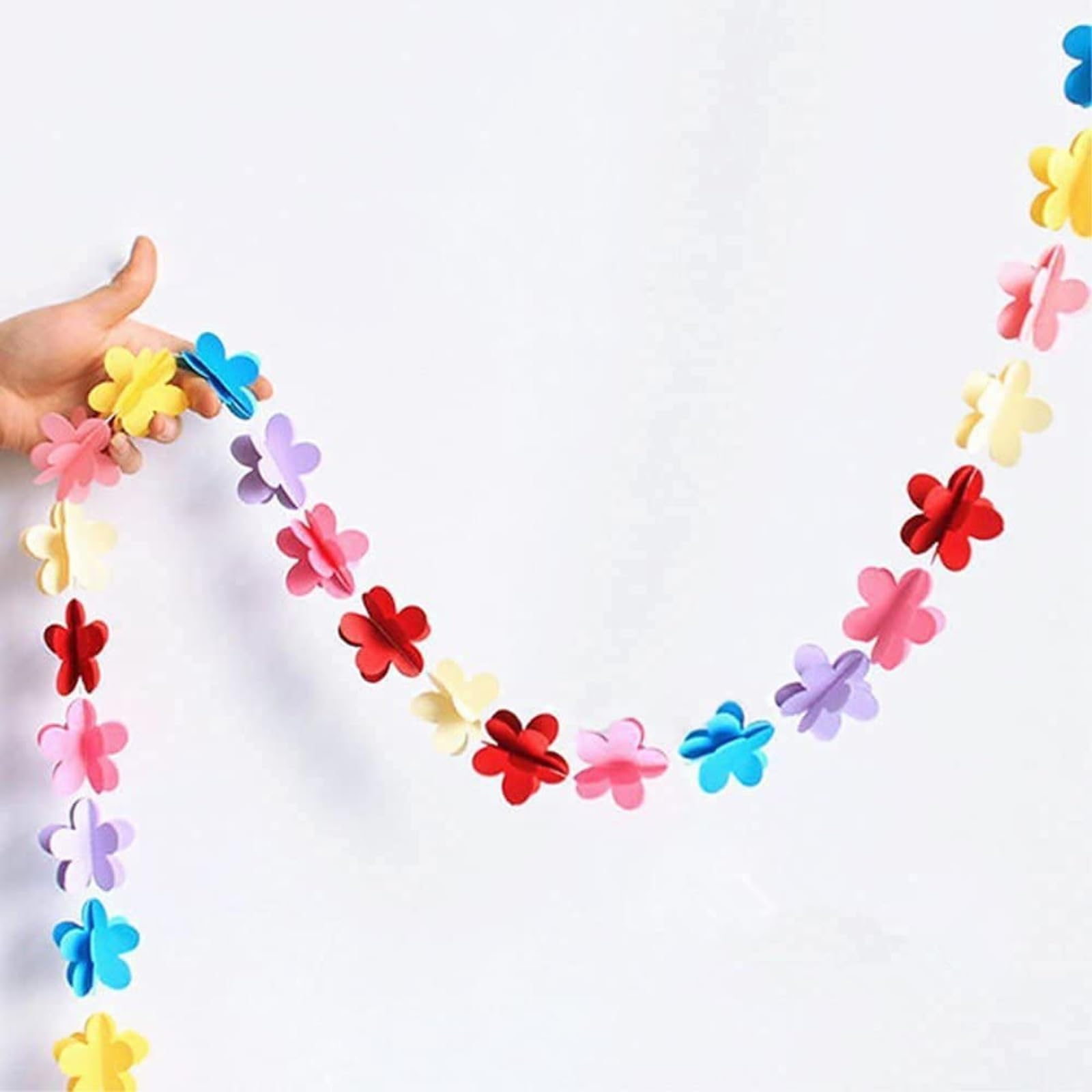Colorful 3D Paper Streamer Garlands - Party Decorations -6