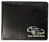 Note Fach mit Trennwand Herren-Brieftasche, Motiv Mazda RX7, personalisierbar, aus Leder (Toskana-Stil)