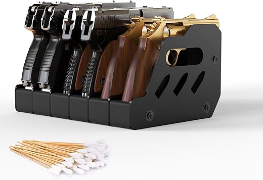 6X PMAG Wall Mount – Solid ABS Magazine Storage Rack