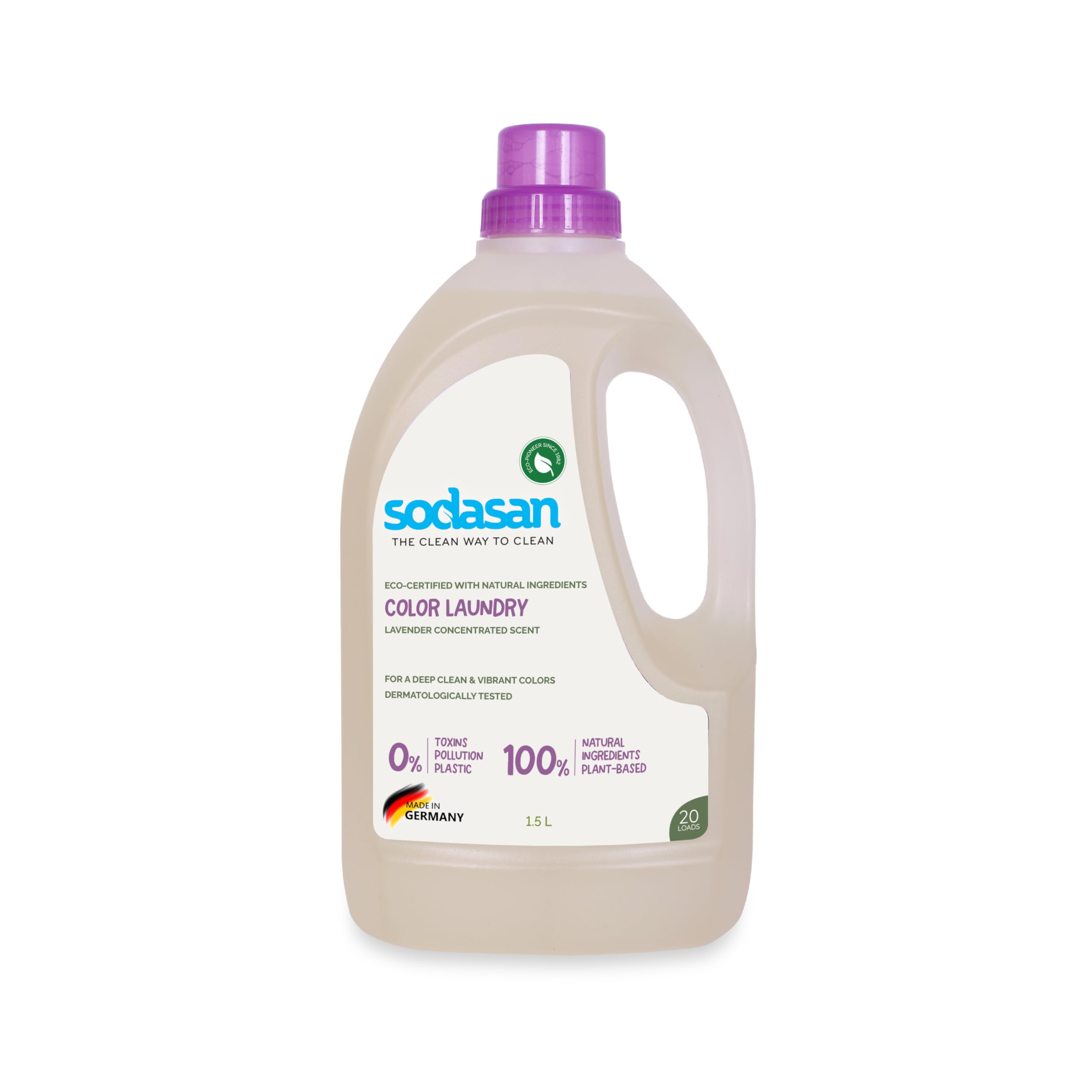 Sodasan Detersivo liquido alla lavanda, 1,​5 l