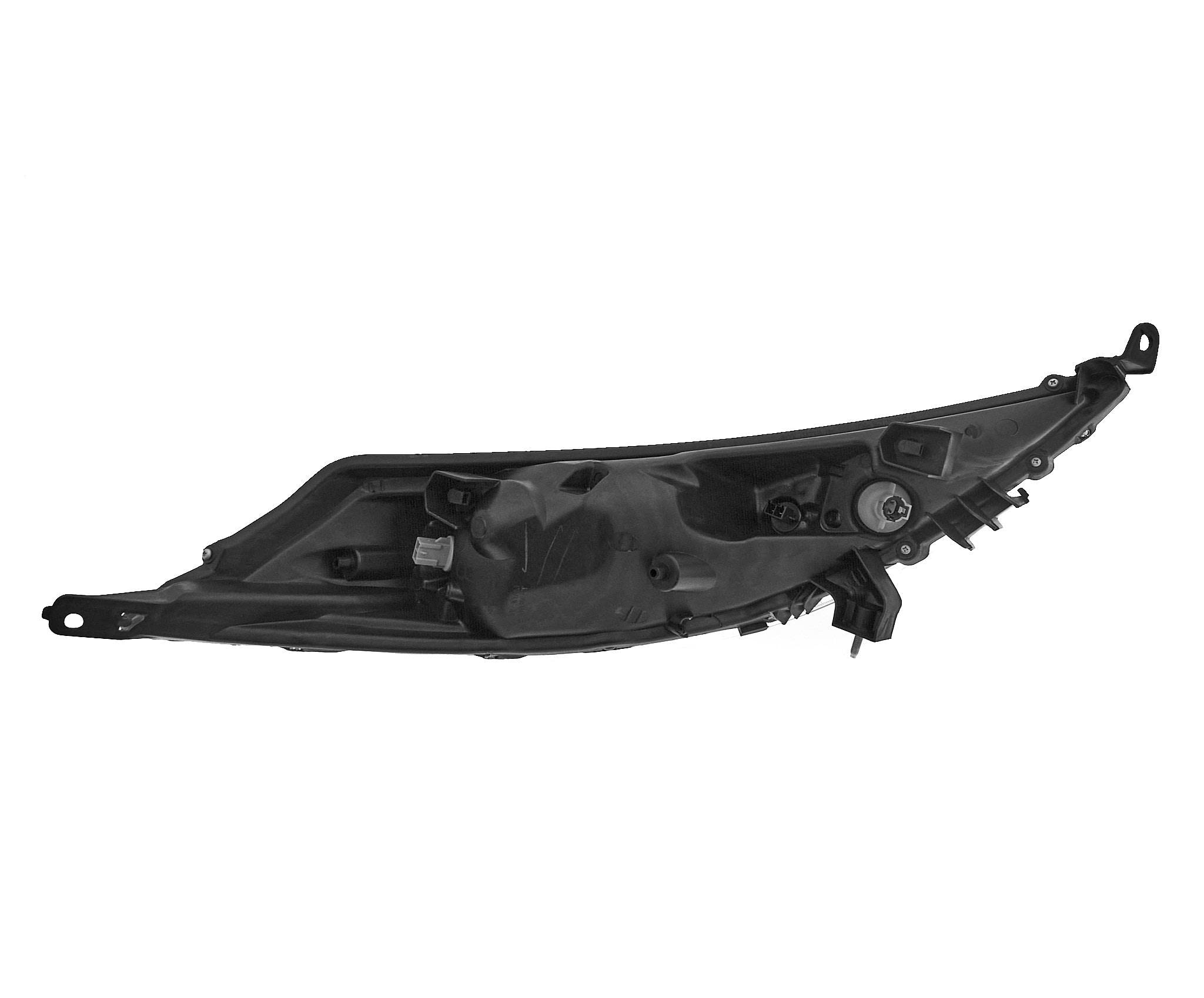 auto Fari anteriori Sinistra 261251KM0A compatibile per NISSAN JUKE F15, 11-08.14 con lampadine