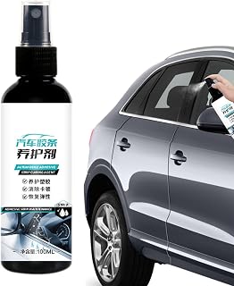 Condicionador de acabamento de vedação - lubrificante restaurador 100ML para acabamento de borracha,de vedações antigas coloridas para vedações de teto solar, vedações de janelas de automóveis, Silian