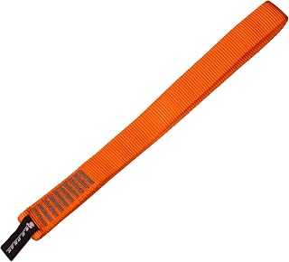 SEPEAK 25mm Nylon Tubular Webbing Sling 29KN/6520lbs - Sewn 1-Inch Loop for Arborist Climbing Rigging Ziplining Anchoring 12in Green