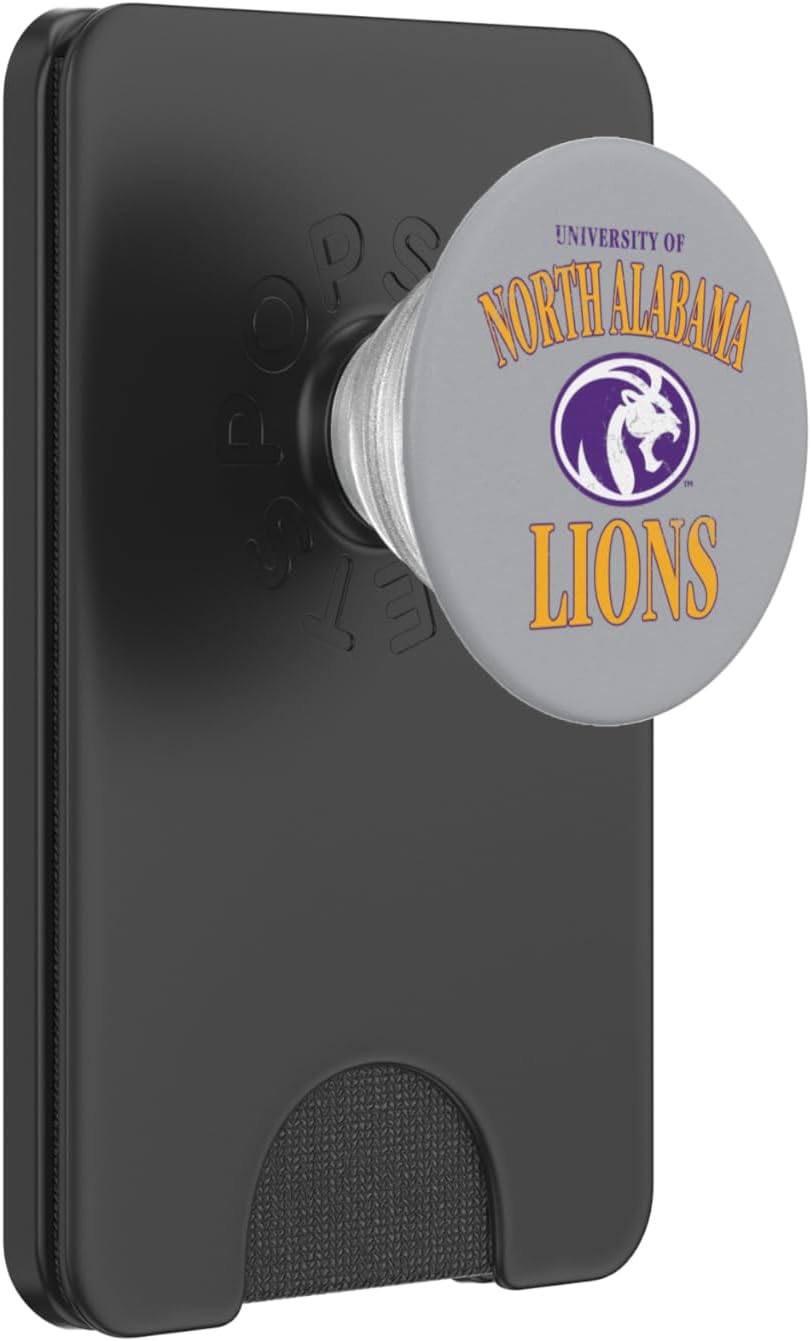 North Alabama Lions | Official NCAA University | NAFPUNAL05 PopSockets Swappable PopGrip