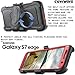 COVRWARE® Galaxy S7 Edge - [Aegis Series] Heavy Duty Dual Layer Hybrid Full-Body Armor Holster Belt-Clip Case [Kickstand] for Samsung Galaxy S7 Edge - Red (CW-S7EG-AG03)
