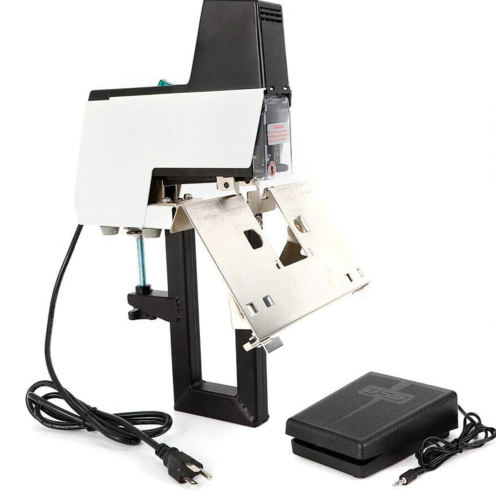 Cucitrice elettrica, 106 Macchina rilegatrice Automatica a Sella, Spessore Regolabile 100 mm, 1-9 Ingranaggi Regolabili, Macchina rilegatrice per impieghi Pesanti, per Ufficio, Macchina rilegatrice