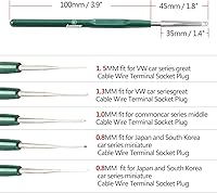 Vista 5 de Herramientas terminales, 5 unids/set de aleación de bricolaje automotriz arnés de cable pin herramienta de extracción de clavijas de enchufe kit